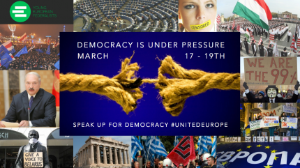 Speak up for democracy!